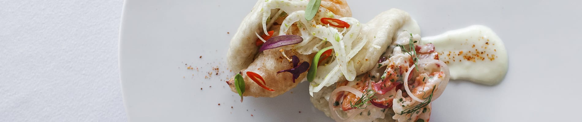 deconstructed lobster roll